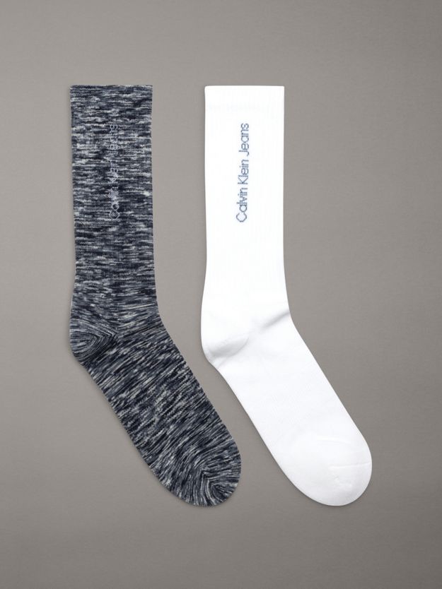 2 Pack Crew Socks