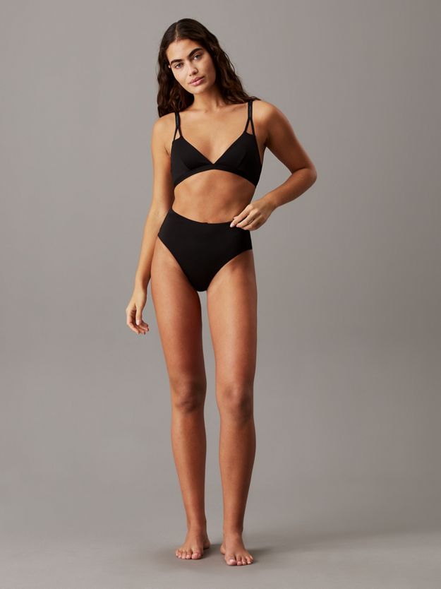 Triangle Bikini Top - CK Split Elastic