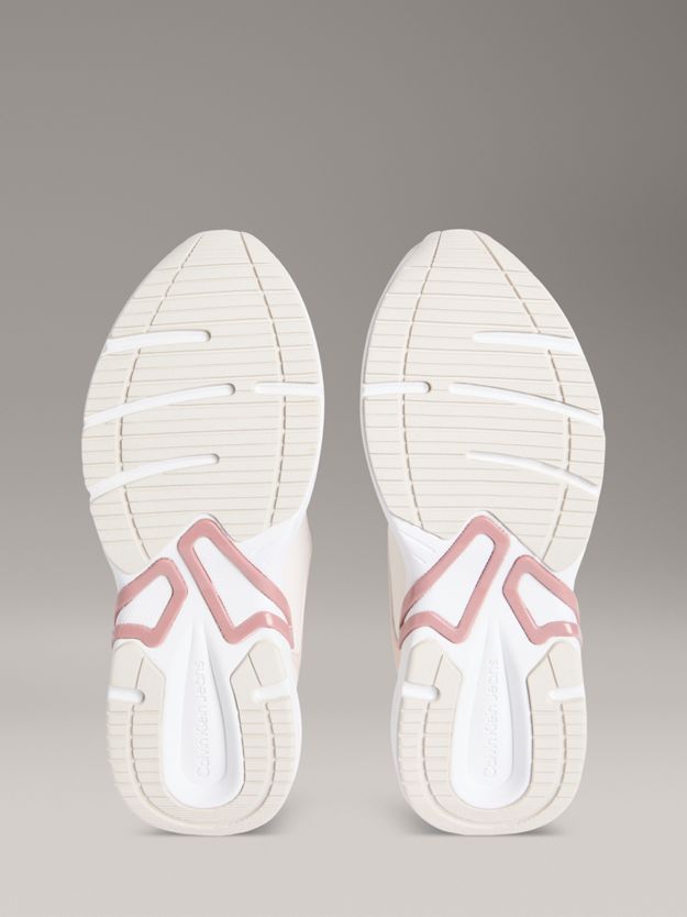 Faux Leather Trainers