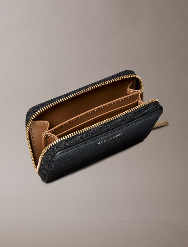 Foil Logo Square Zip Wallet