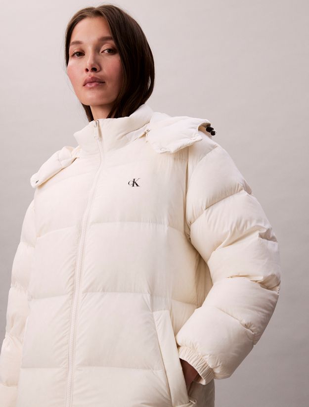 Hooded Down Puffer Coat