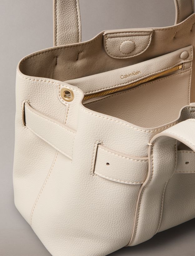 Belted Small Tote Bag