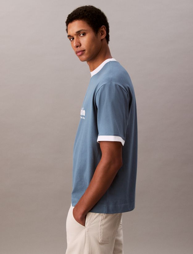 Logo Graphic Relaxed Ringer T-Shirt