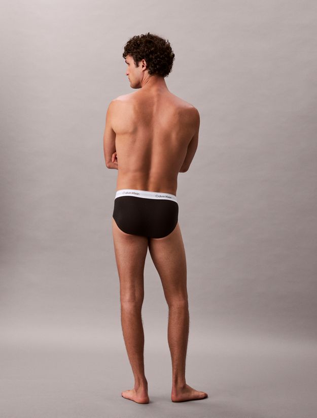 3 Pack Hip Briefs - Icon Cotton Stretch