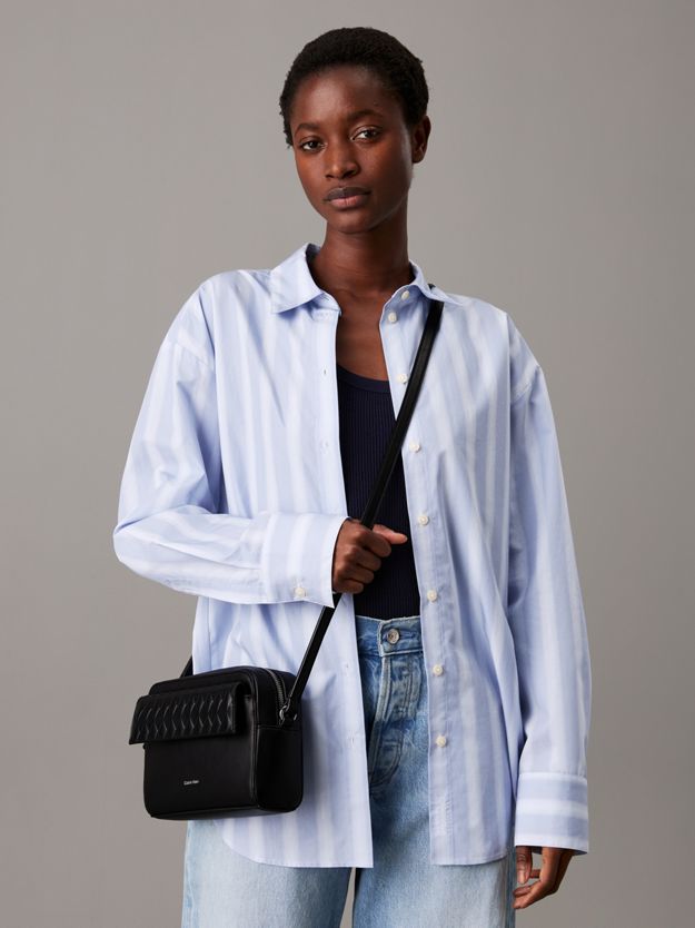 Quilted Crossbody Camera Bag