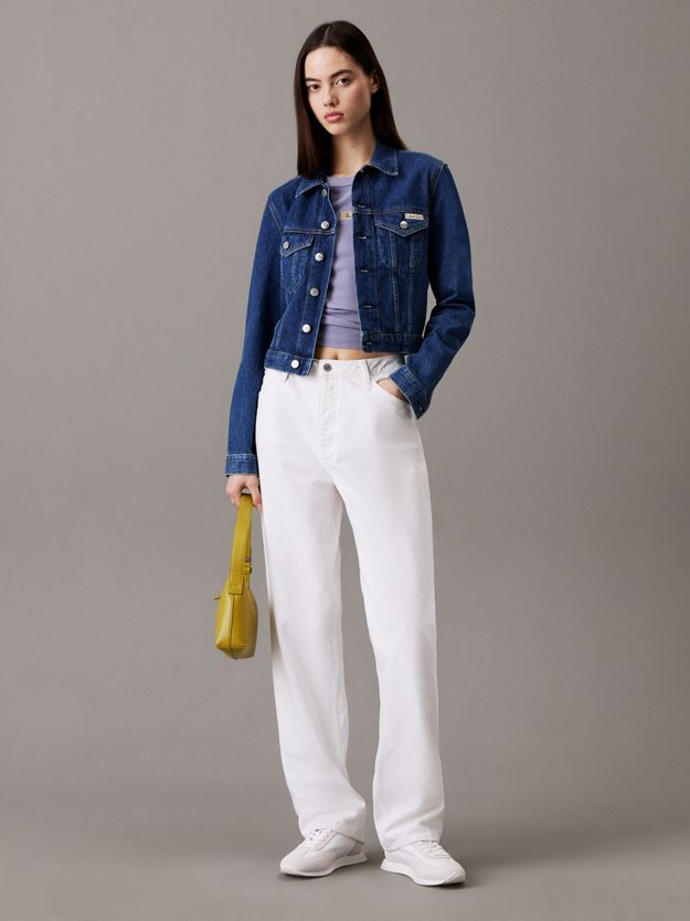 Cropped 90's Denim Jacket