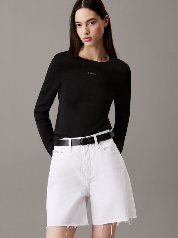 Slim Stretch Knit Jumper