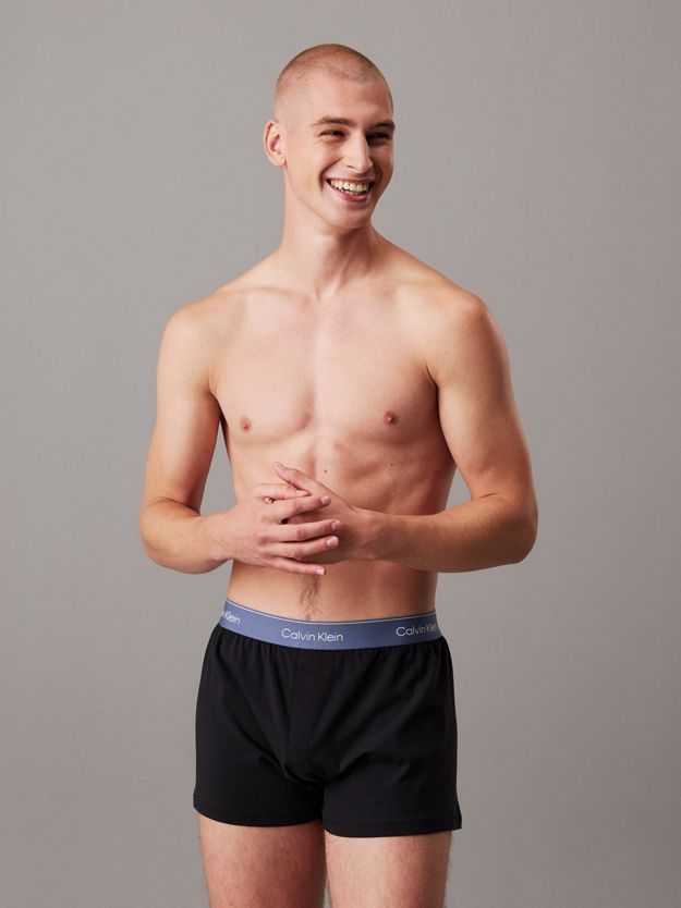 3 Pack Slim Fit Boxers - Icon Cotton Stretch