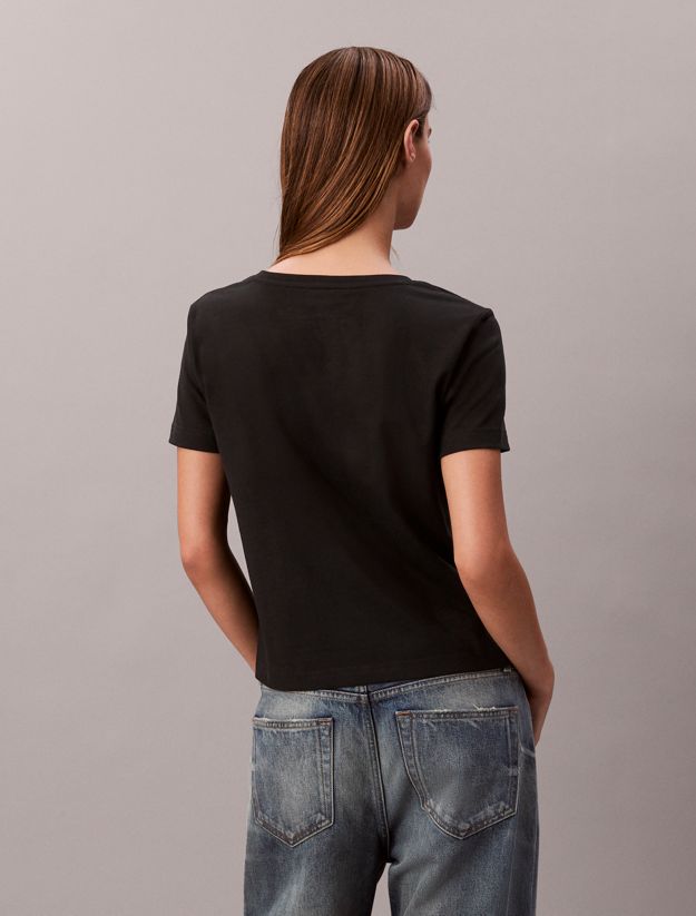 Relaxed Monogram V-Neck T-shirt