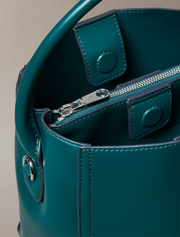 Monogram Logo Hardware Bucket Bag