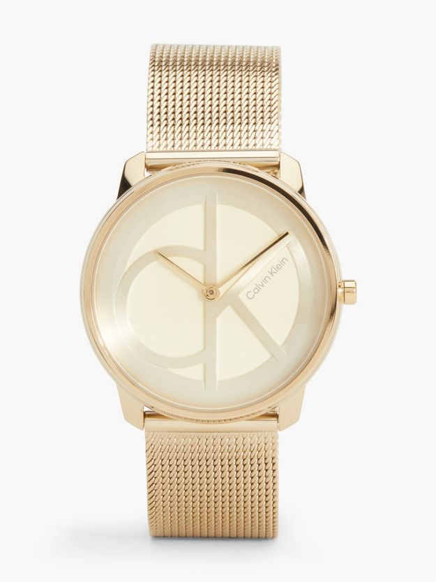 Monogram Logo Mesh Bracelet Watch
