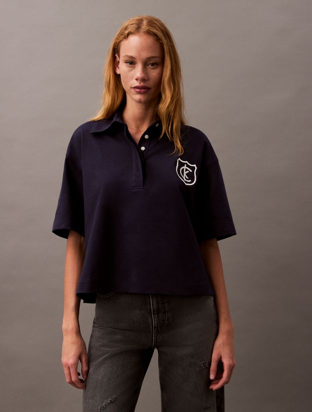 Cotton Jersey Logo Polo Shirt