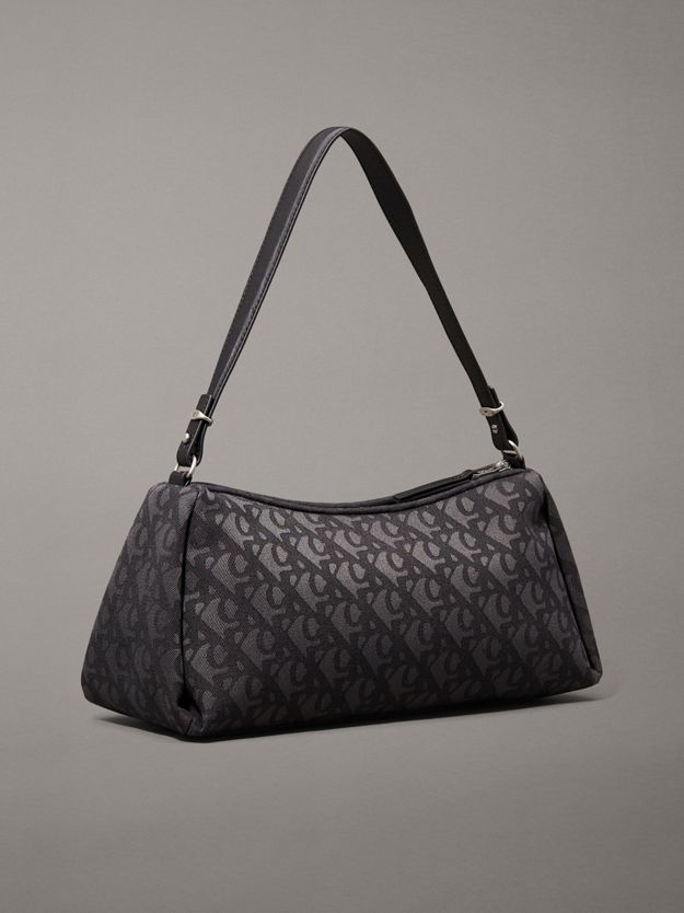 Logo Jacquard Shoulder Bag