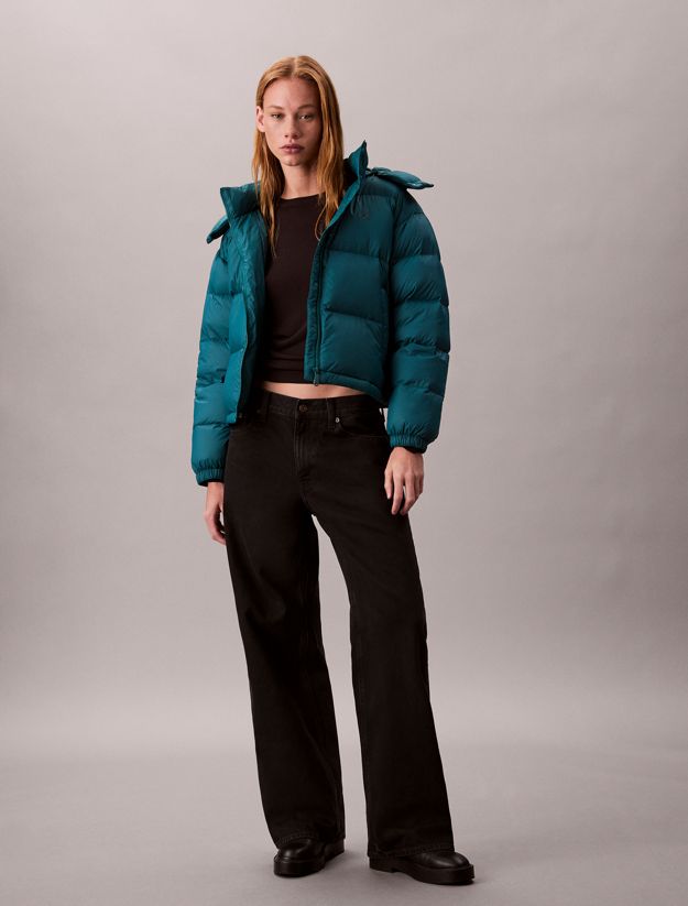 Short Down Puffer Jacket