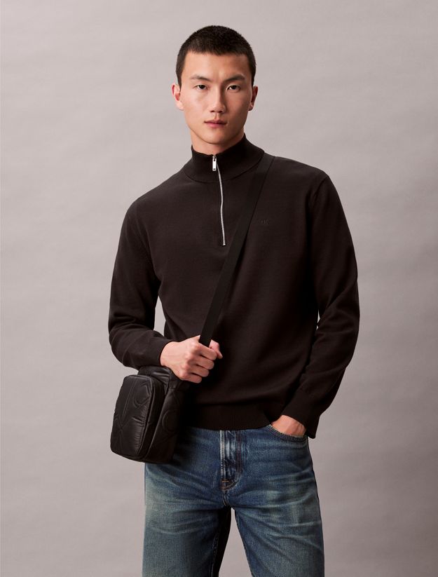 Puffer Monogram Logo Reporter Bag