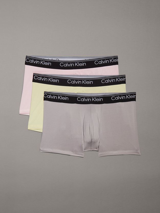 3 Pack Low Rise Trunks - Micro Stretch