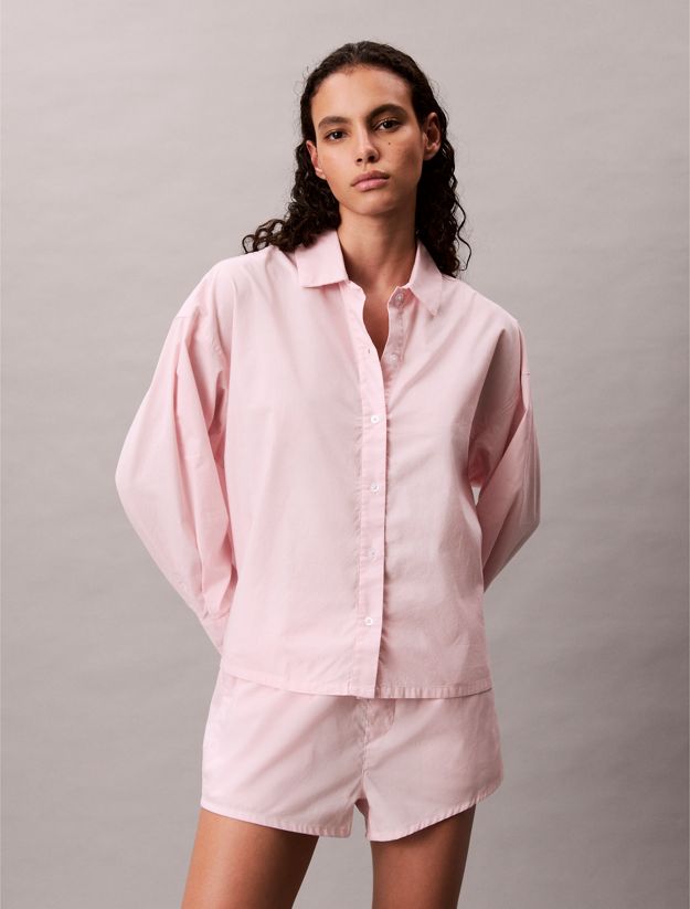 Cotton Poplin Pyjama Shorts