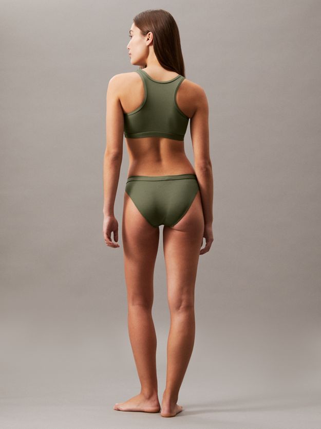 Bralette Bikini Top - CK Rib