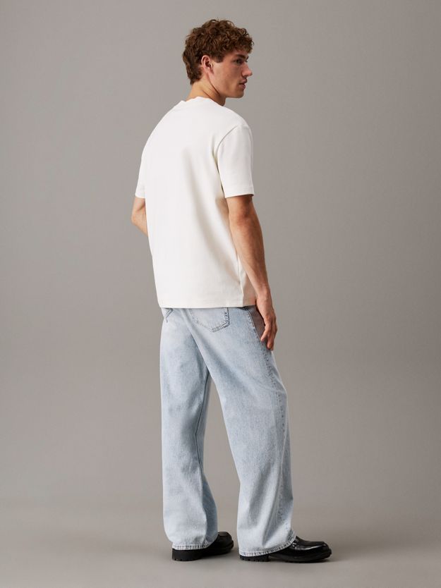 Cotton Stretch Badge T-shirt