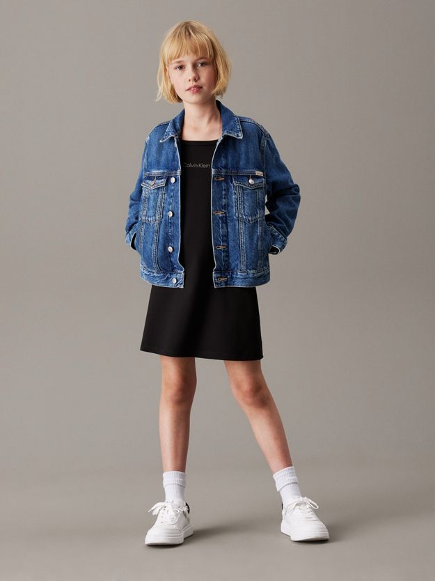 Loose Punto Milano Slip Dress