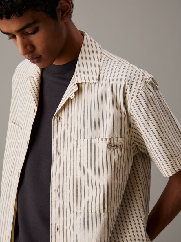 Cotton Poplin Short Sleeve Shirt