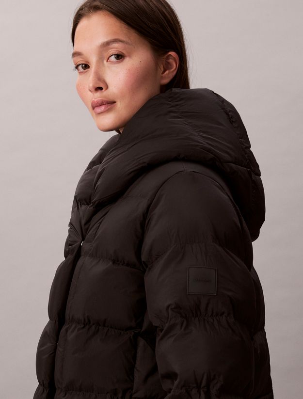 Shine Wrap Puffer Jacket