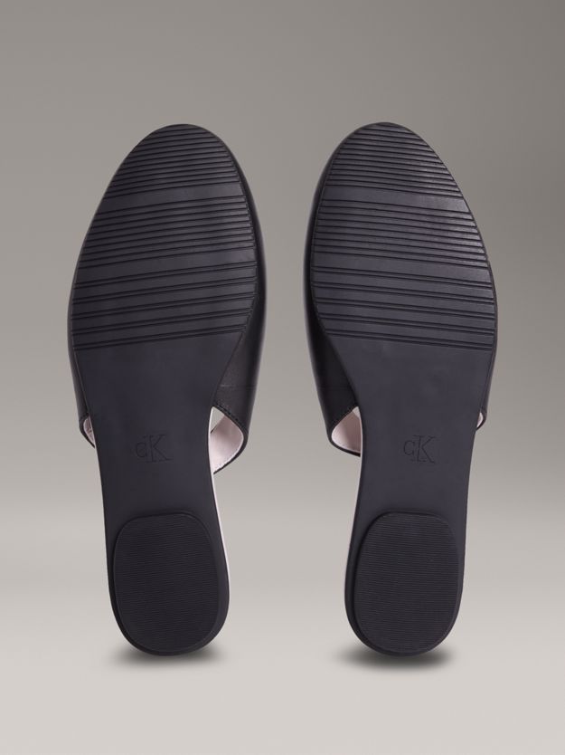 Leather Slingback Ballerinas