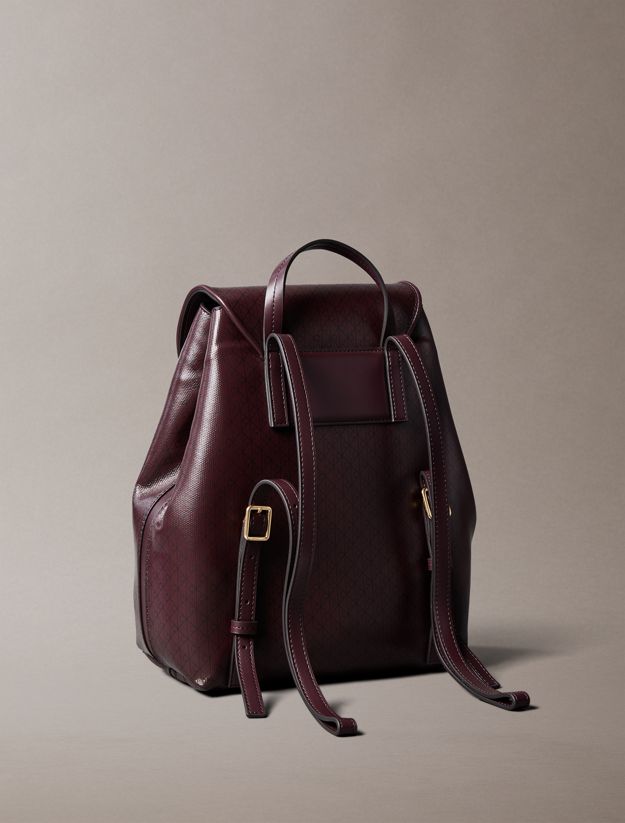 Allover Monogram Logo Backpack