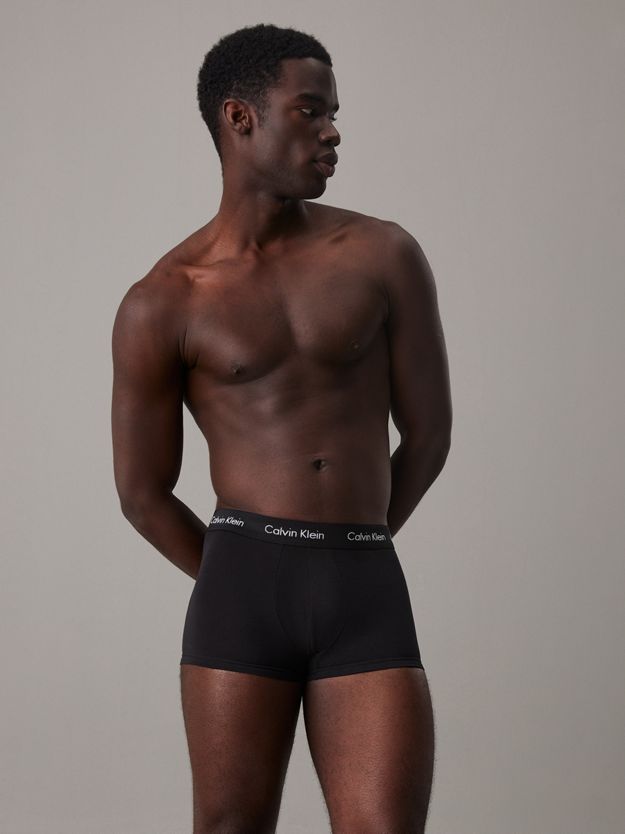 5 Pack Low Rise Trunks - Cotton Stretch