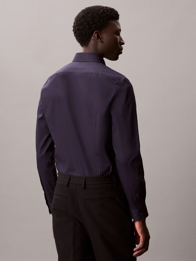 Slim Stretch Poplin Shirt