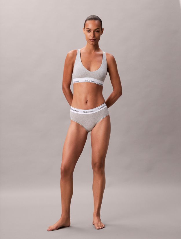Unlined Triangle Bralette - Icon Cotton Modal