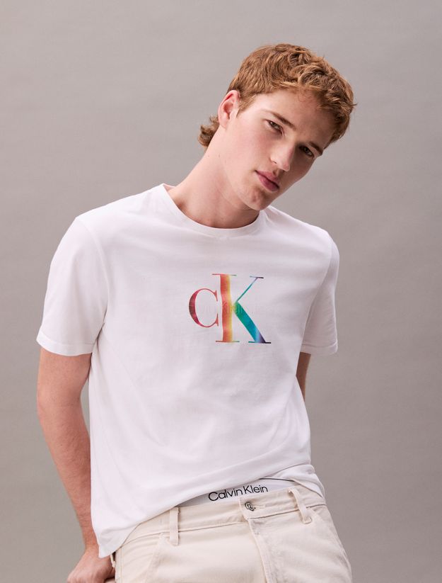 Rainbow Monogram T-shirt - Pride