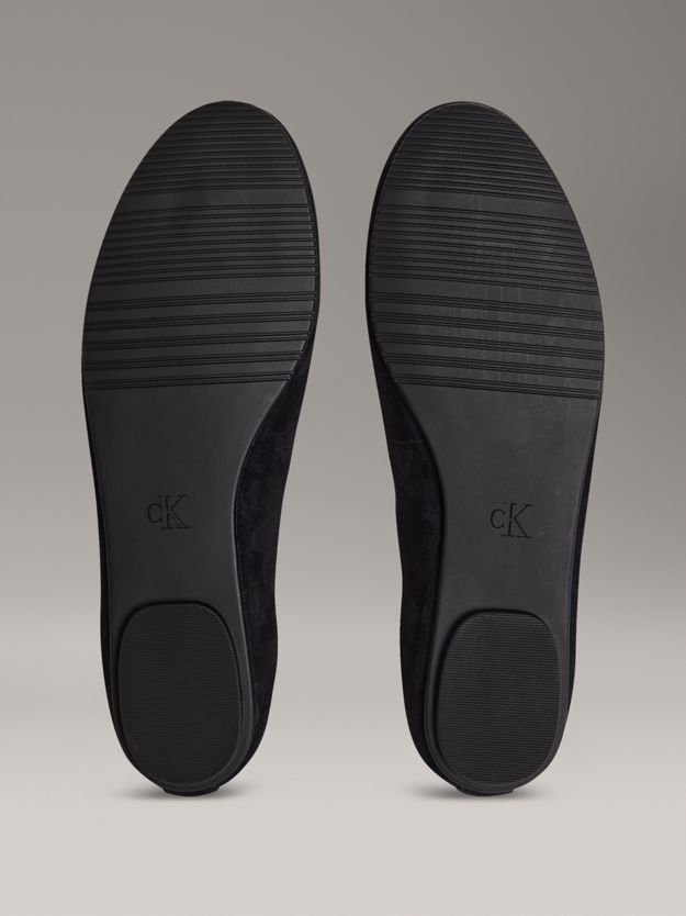 Suede Ballerinas