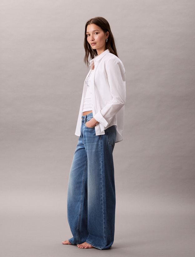 Low Rise Baggy Jeans