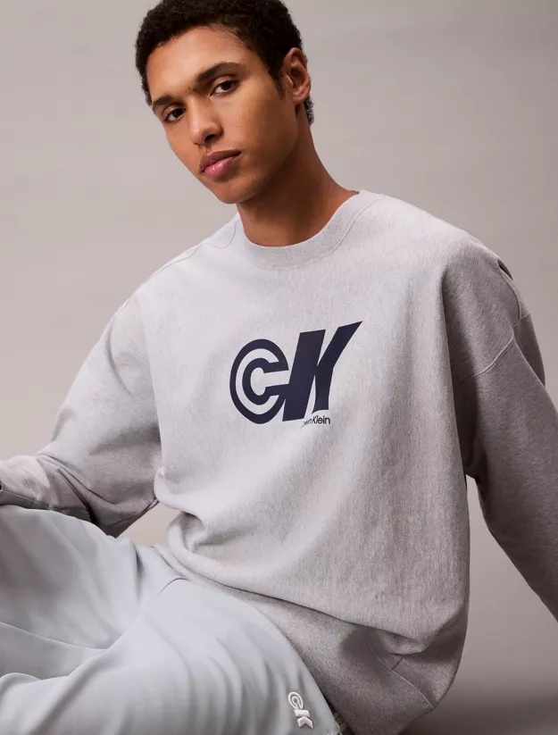 Relaxed Graphic Logo Sweatshirt