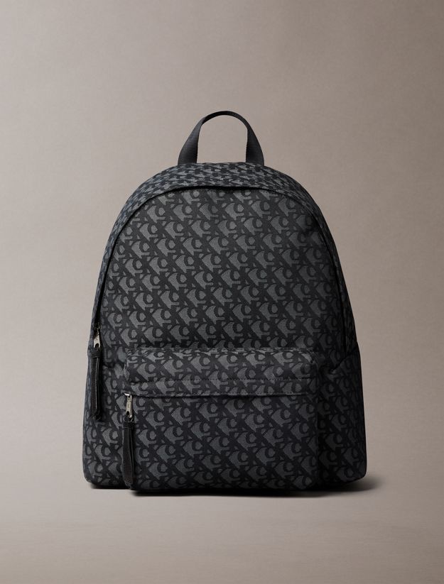 Logo Jacquard Backpack