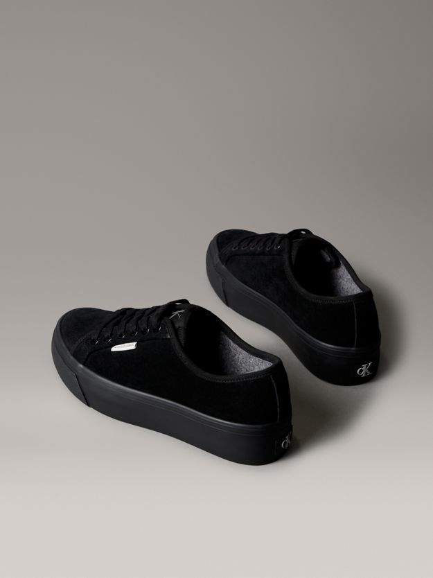 Suede Warm Winter Platform Trainers