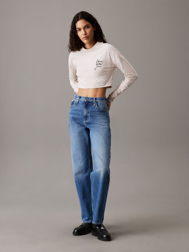 Cropped Long Sleeve T-shirt