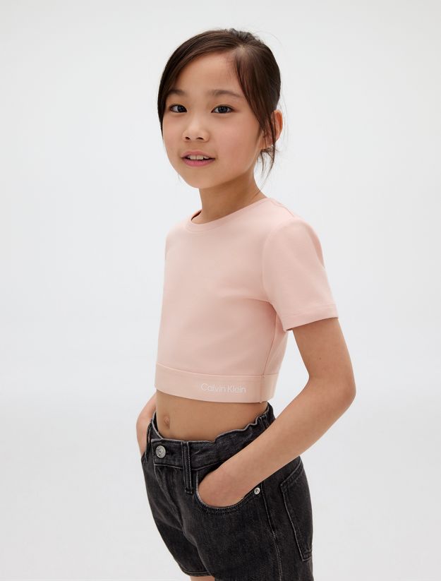 Relaxed Cropped Milano Top