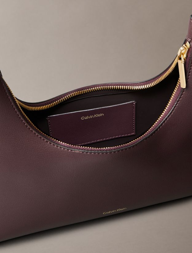 Foil Logo Shoulder Bag