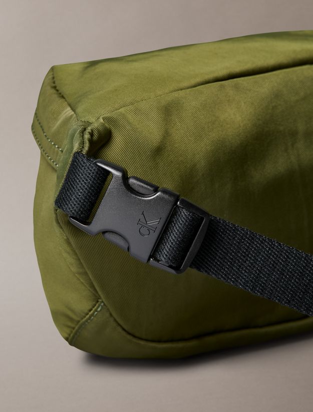 Nylon Monogram Logo Waistpack