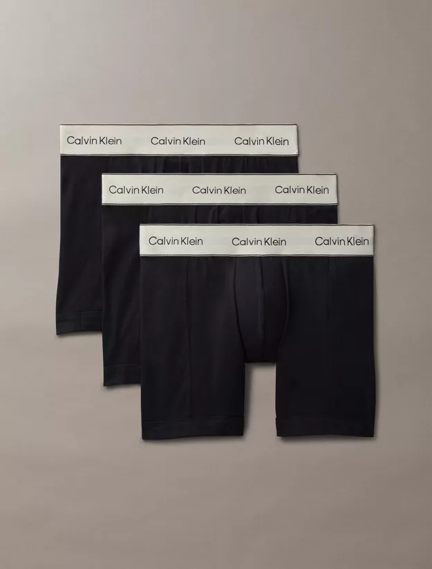 3 Pack Boxer Briefs - Heritage Cotton Stretch