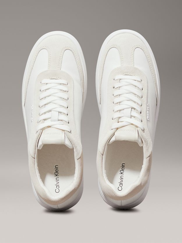 Leather Low Profile Trainers