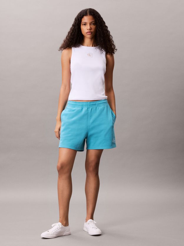 Monogram Logo French Terry Shorts
