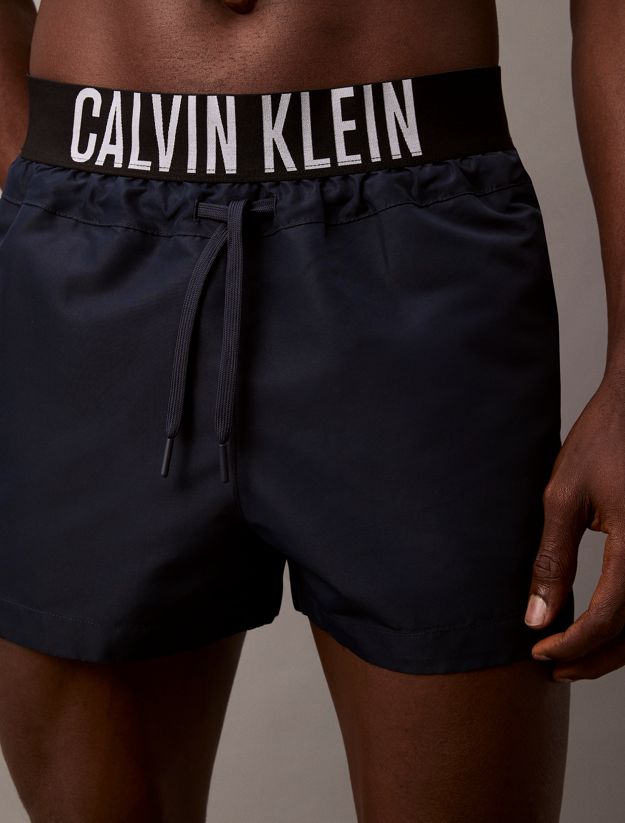 Logo Waistband Swim Shorts - Intense Power