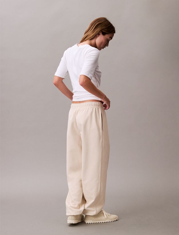 Cotton Terry Monogram Joggers