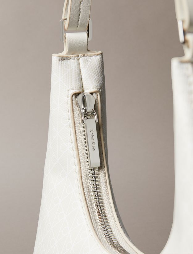 Allover Monogram Logo Shoulder Bag