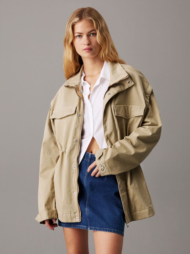 Unisex 2-in-1 Cotton Twill Jacket