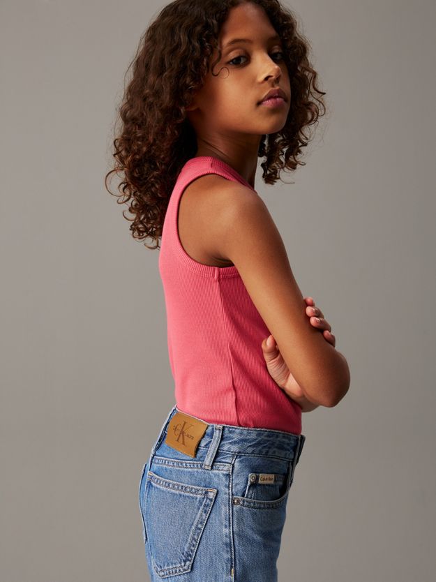 Relaxed Wide Leg Jeans