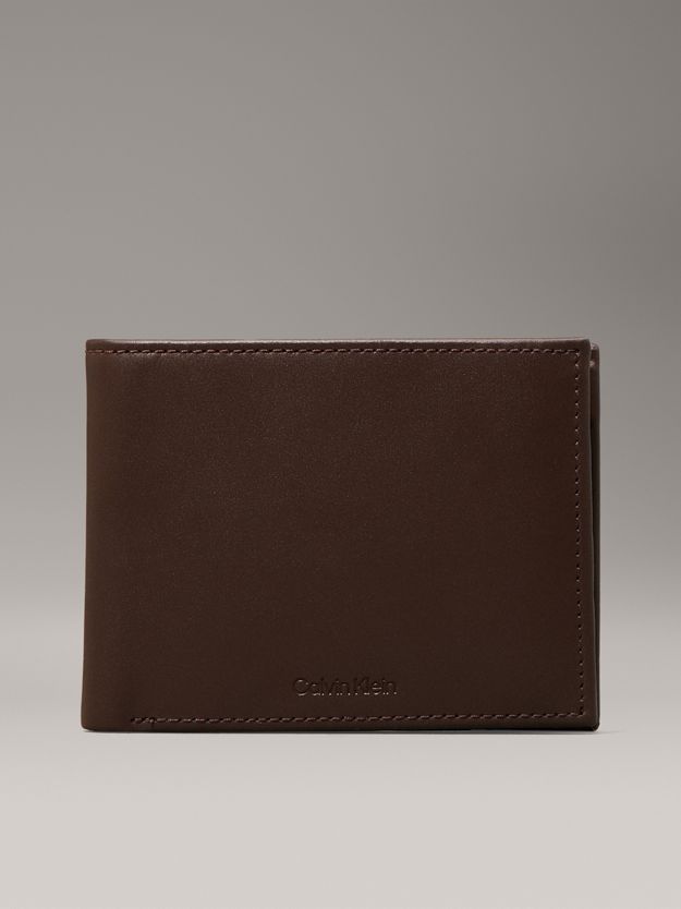 Leather RFID Trifold Wallet